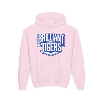 Youth Hooded Sweatshirt \ Brilliant Tigers \ BT2
