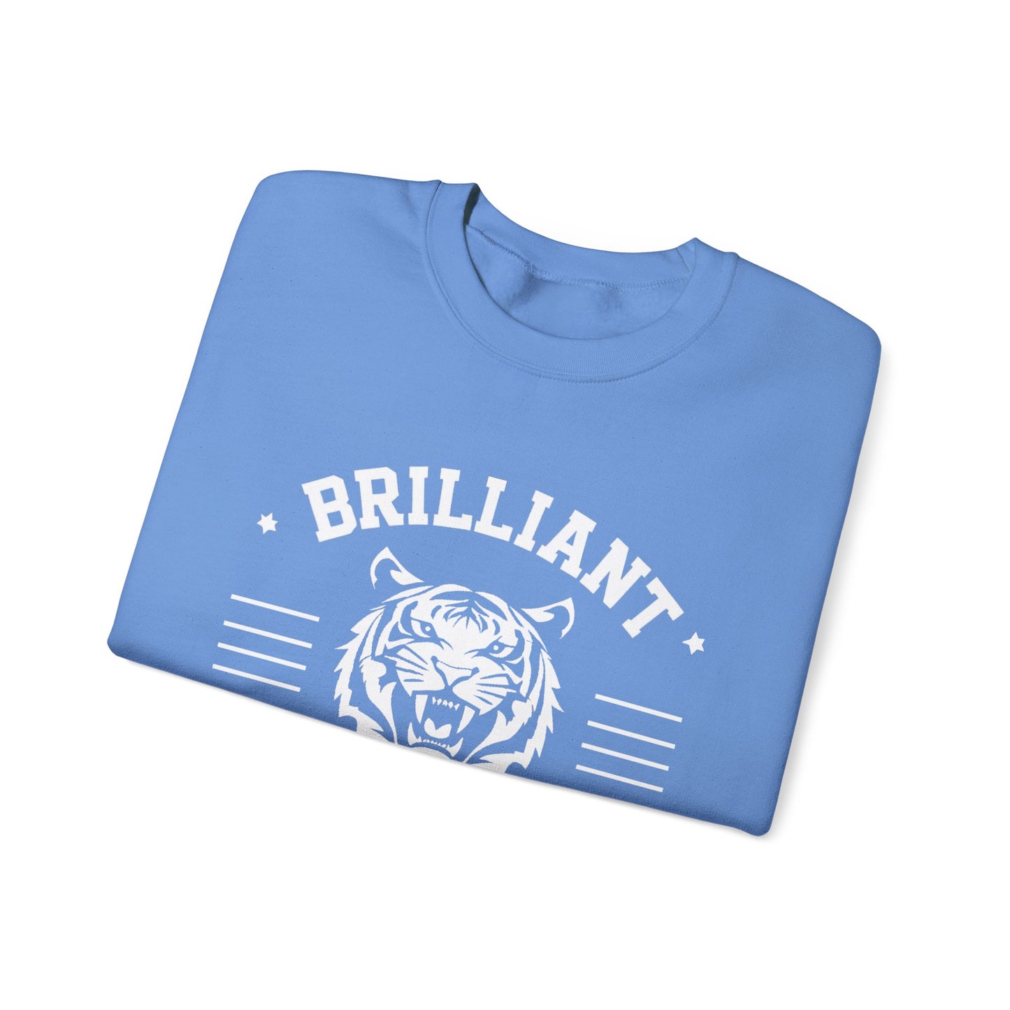 Adult Crewneck Sweatshirt \ Brilliant Tigers Football \ BTF2