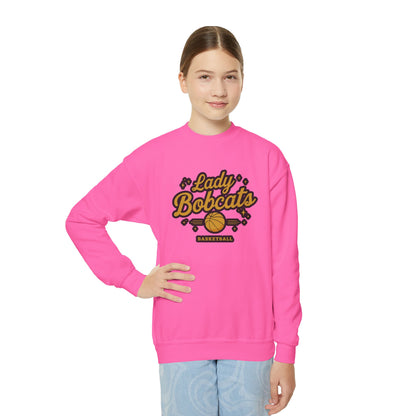 Youth Crewneck Sweatshirt \ Phil Campbell Bobcats Basketball \ PCBBKG2