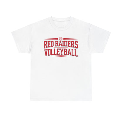 Adult Tee \ Marion County Red Raiders Volleyball \ MCV2