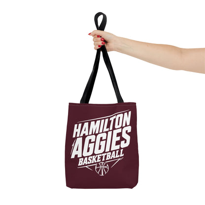 Tote Bag \ Hamilton Aggies Basketball \ HABK2