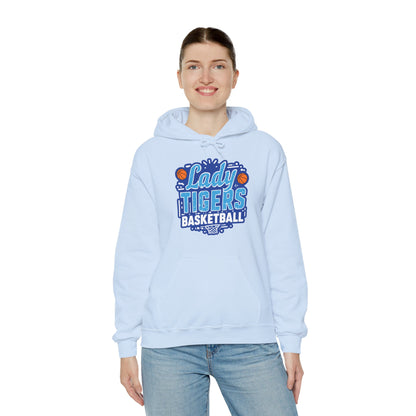 Adult Hoodie Sweatshirt \ Brilliant Tigers Basketball \ BTBKG1