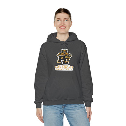 Adult Hoodie Sweatshirt \ Phil Campbell Bobcats Basketball \ PCBBKG1