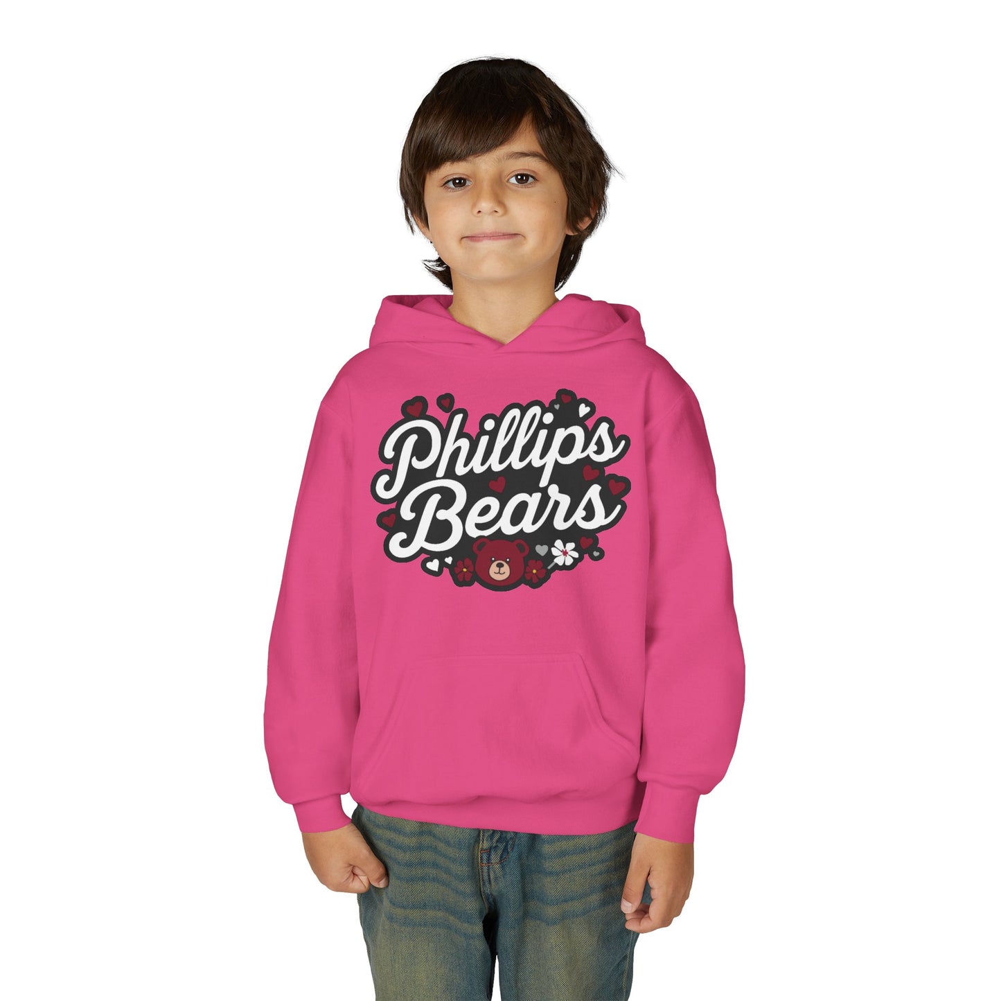 Youth Hoodie Sweatshirt \ Phillip's Bears \ PBG1