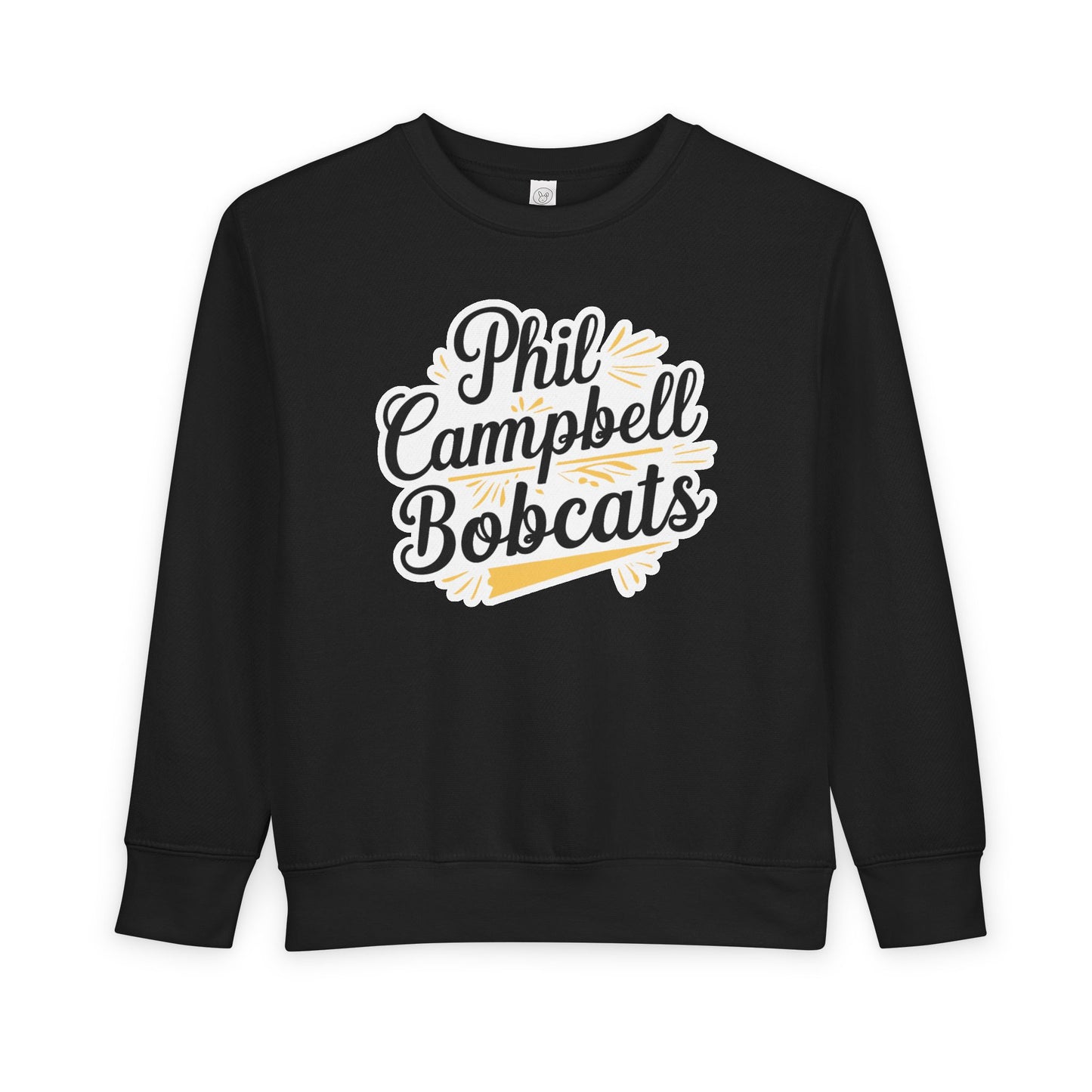 Toddler Crewneck Sweatshirt \ Phil Campbell Bobcats \ PCBG2