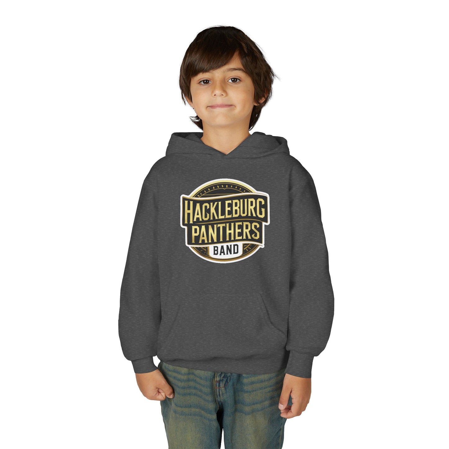 Youth Hoodie Sweatshirt \ Hackleburg Panthers Band \ HPB2