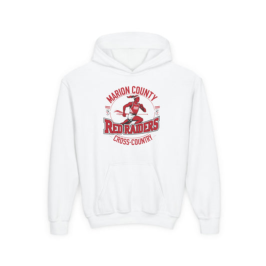 Youth Hoodie Sweatshirt \ Marion County Red Raiders Cross-Country \ MCCC2