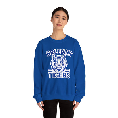 Adult Crewneck Sweatshirt \ Brilliant Tigers \ BT1