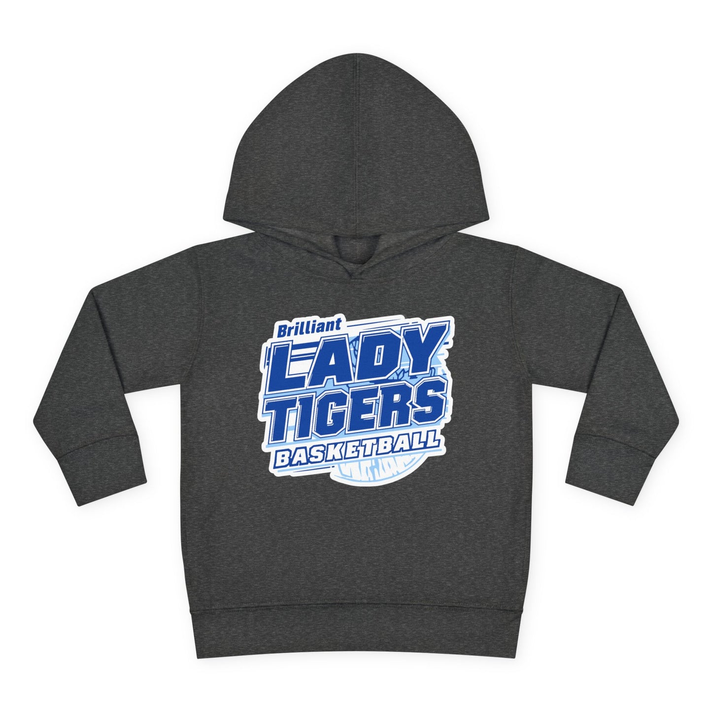 Toddler Hoodie Sweatshirt \ Brilliant Tigers Basketball \ BTBKG2