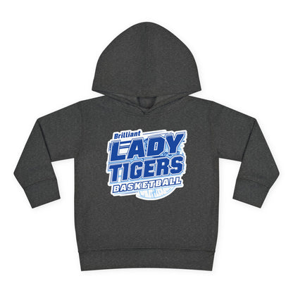 Toddler Hoodie Sweatshirt \ Brilliant Tigers Basketball \ BTBKG2