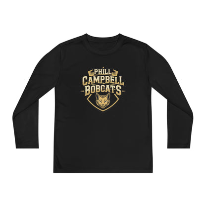 Youth Long Sleeve Tee \ Phill Campbell Bobcats \ PCB1