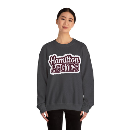 Adult Crewneck Sweatshirt \ Hamilton Aggies \ HAG2