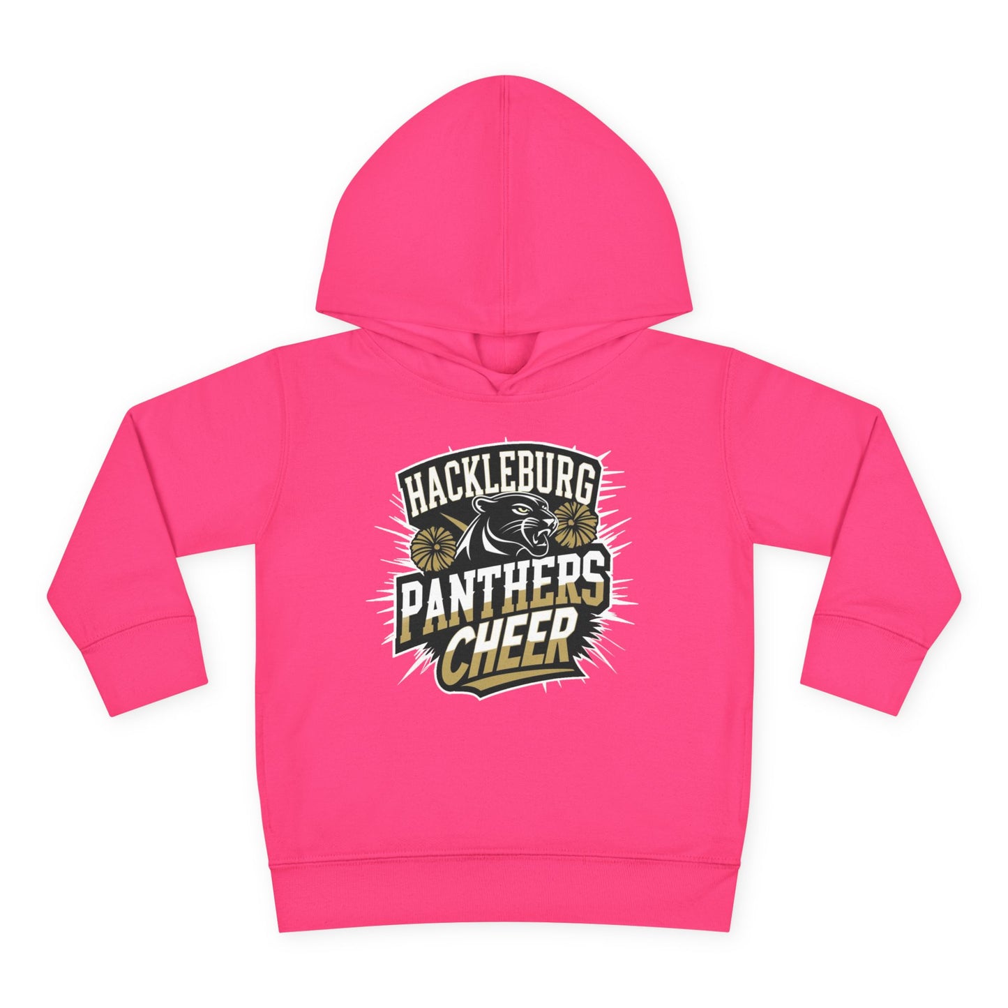 Toddler Hoodie Sweatshirt \ Hackleburg Panthers \ HPC1