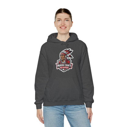 Adult Hooded Sweatshirt \ Marion County Red Raiders \ MC2