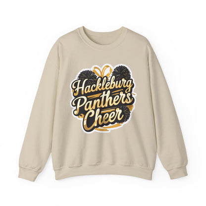 Adult Crewneck Sweatshirt \ Hackleburg Panthers Cheer \ HPC2