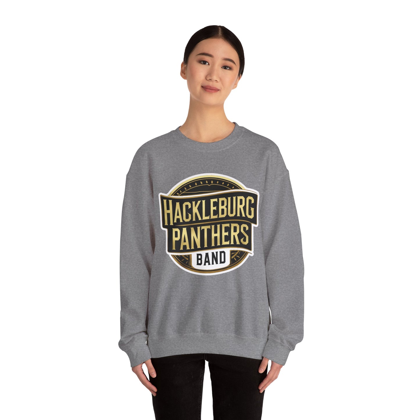 Adult Crewneck Sweatshirt \ Hackleburg Panthers Band \ HPB2