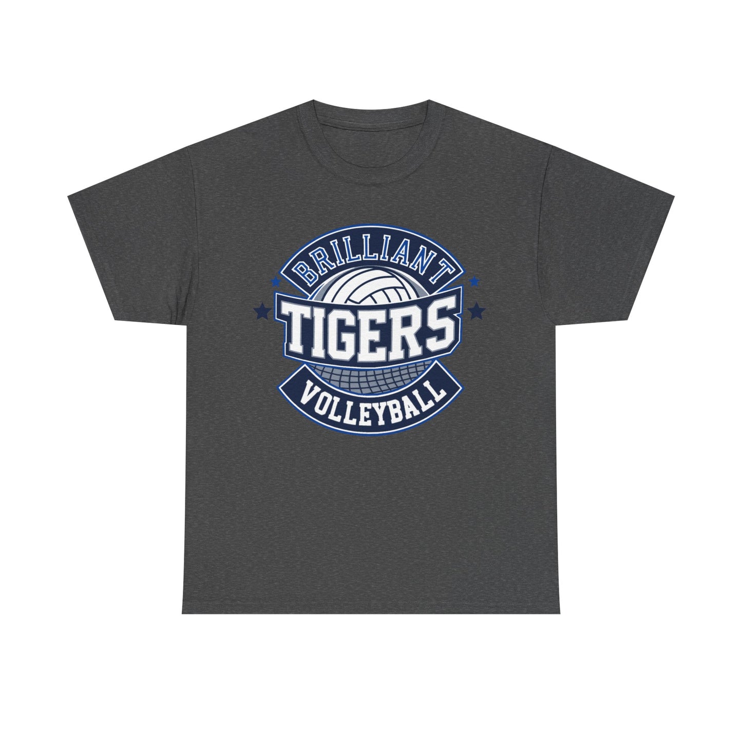 Adult Tee \ Brilliant Tigers Volleyball \ BTV1