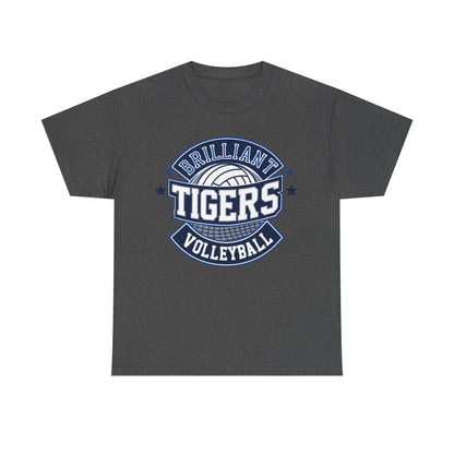 Adult Tee \ Brilliant Tigers Volleyball \ BTV1