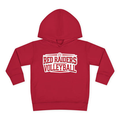 Toddler Hoodie Sweatshirt \ Marion County Red Raiders Volleyball \ MCV2