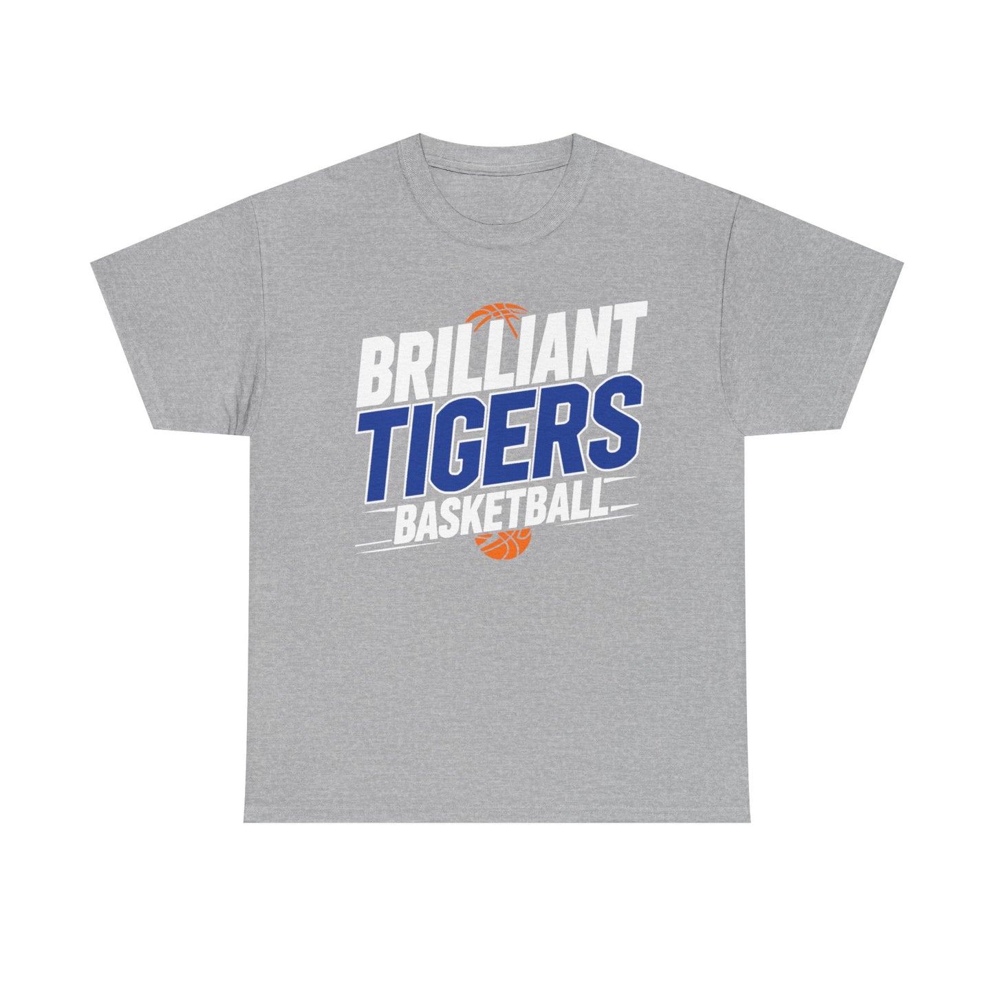 Adult Tee \ Brilliant Tigers Basketball \ BTBK1