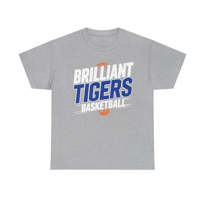 Adult Tee \ Brilliant Tigers Basketball \ BTBK1