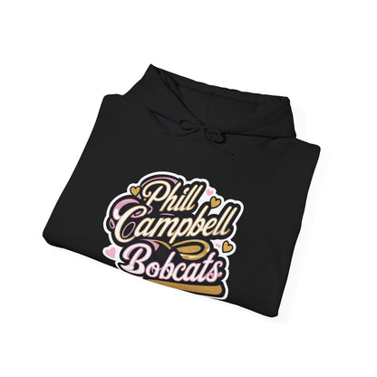 Adult Hoodie Sweatshirt \ Phill Campbell Bobcats \ PCBG1