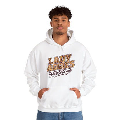Adult Hoodie Sweatshirt \ Hamilton Aggies Wrestling \ HAWG3