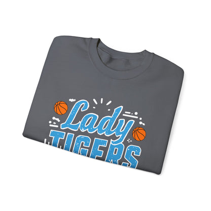 Adult Crewneck Sweatshirt \ Brilliant Tigers Basketball \ BTBKG1