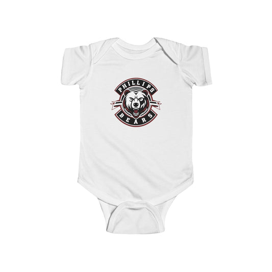 Short Sleeve Baby Bodysuit \ Phillips Bears \ PB1