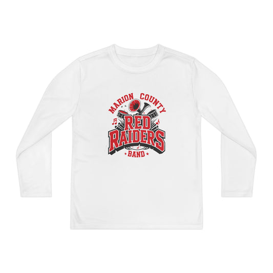 Youth Long Sleeve Shirt \ Marion County Red Raiders Band \ MCB2
