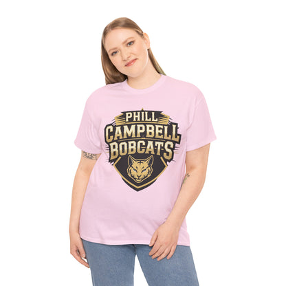 Adult Tee \ Phill Campbell Bobcats \ PCB1