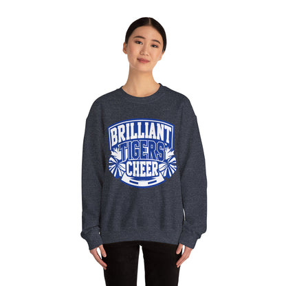 Adult Crewneck Sweatshirt \ Brilliant Tigers Cheer \ BTC1