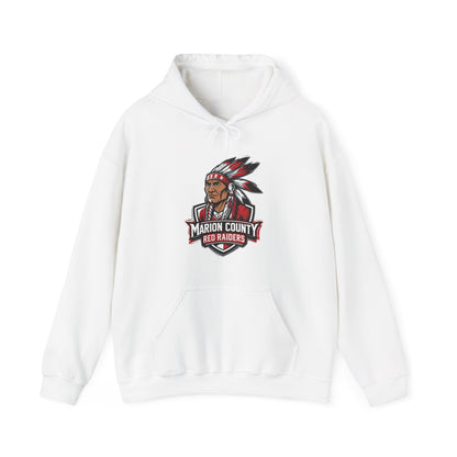 Adult Hooded Sweatshirt \ Marion County Red Raiders \ MC2
