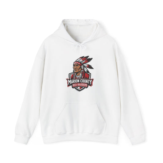 Adult Hooded Sweatshirt \ Marion County Red Raiders \ MC2