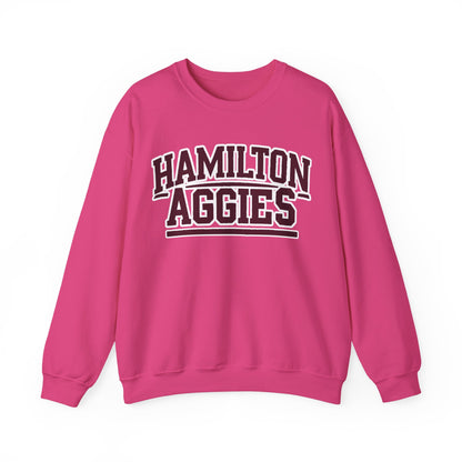Adult Crewneck Sweatshirt \ Hamilton Aggies \ HA2