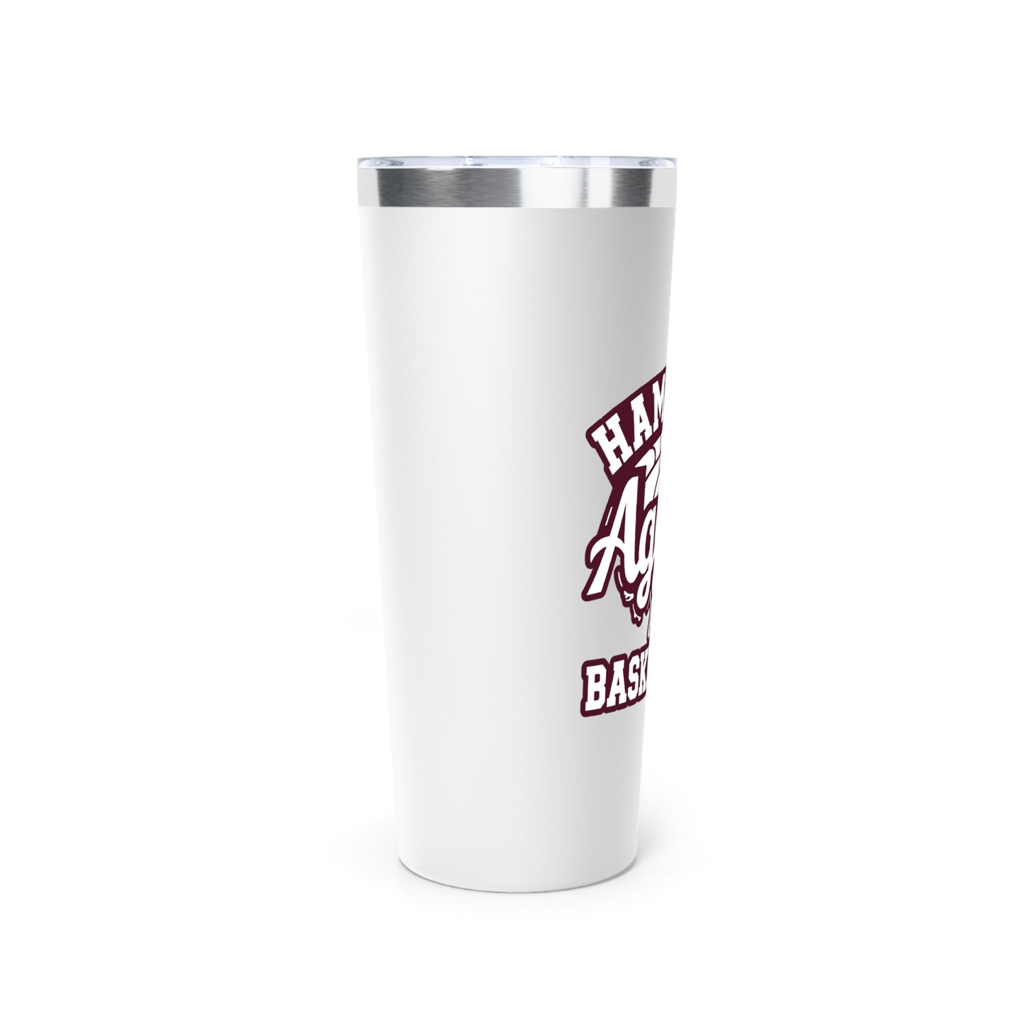 22oz Copper Insulated Tumbler \ Hamilton Aggies Basketball \ HABBG1