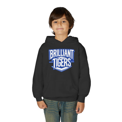 Youth Hooded Sweatshirt \ Brilliant Tigers \ BT2