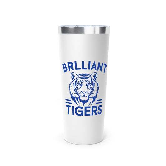 22oz Copper Insulated Tumbler \ Brilliant Tigers \ BT1