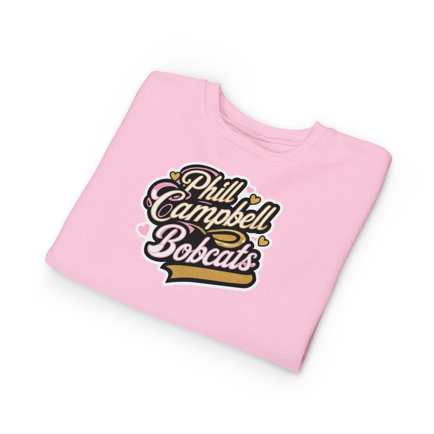 Toddler Crewneck Sweatshirt \ Phill Campbell Bobcats \ PCBG1