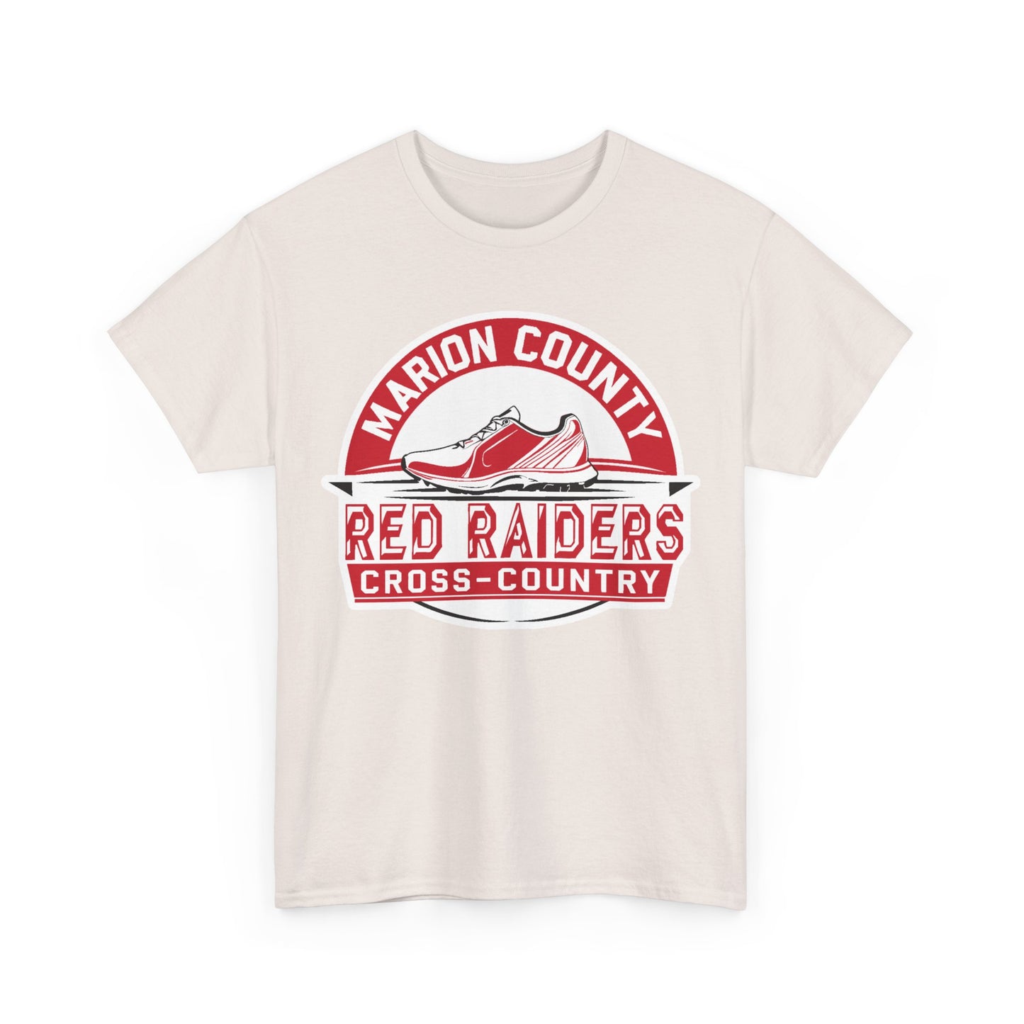 Adult Tee \ Marion County Red Raiders Cross-Country \ MCCC1