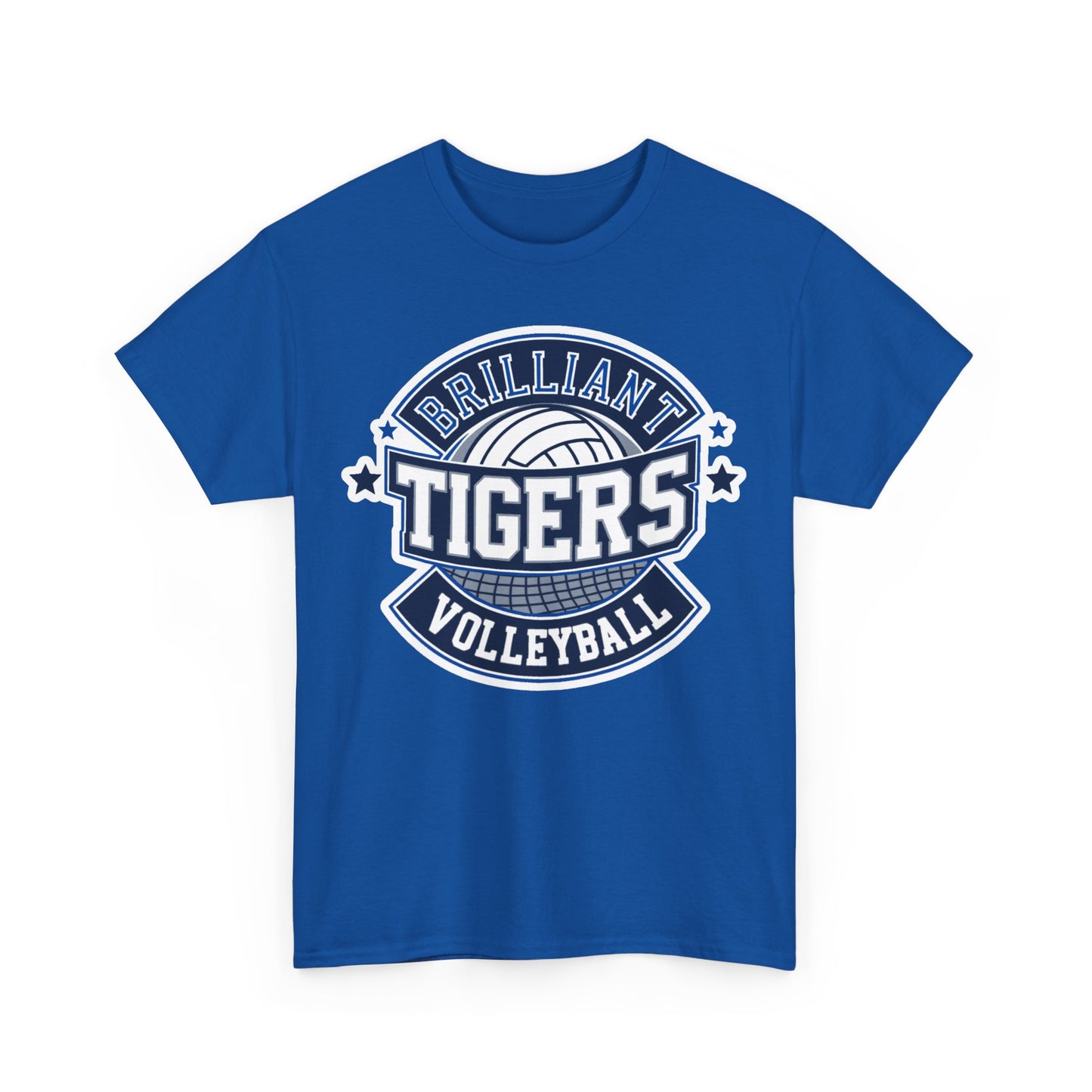 Adult Tee \ Brilliant Tigers Volleyball \ BTV1