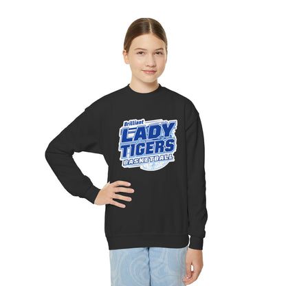 Youth Crewneck Sweatshirt \ Brilliant Tigers Basketball \ BTBKG2