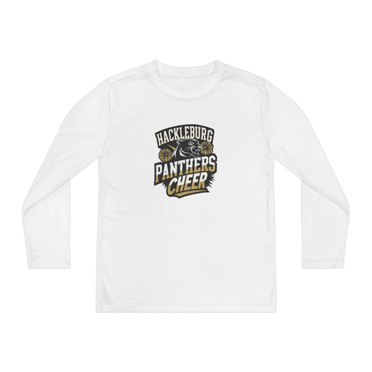 Youth Long Sleeve Tee \ Hackleburg Panthers Cheer \ HPC1