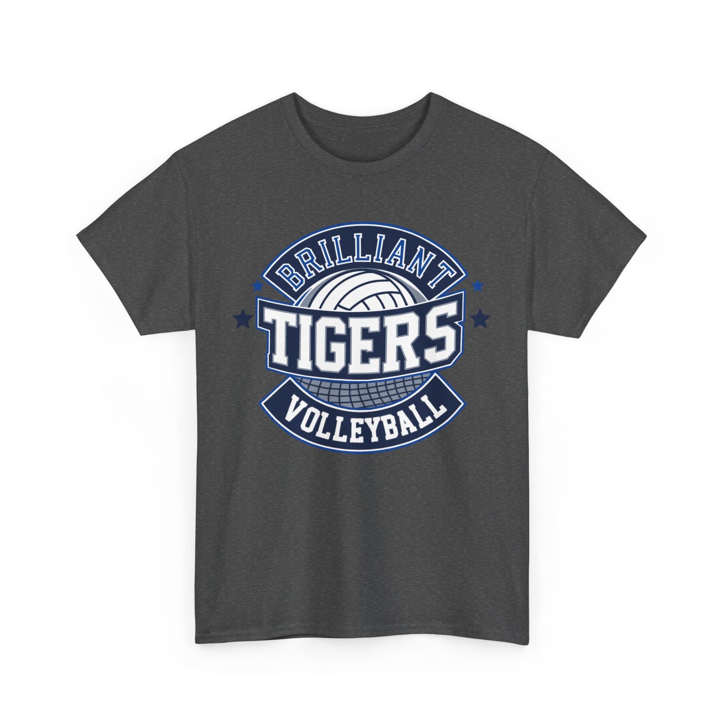 Adult Tee \ Brilliant Tigers Volleyball \ BTV1