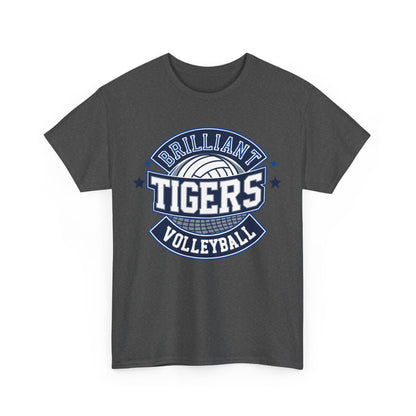 Adult Tee \ Brilliant Tigers Volleyball \ BTV1