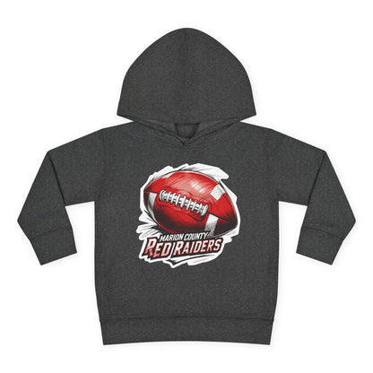 Toddler  Hoodie Sweatshirt \ Marion County Red Raiders Football \ MCF1