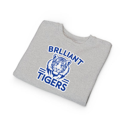 Toddler Crewneck Sweatshirt \ Brilliant Tigers \ BT1