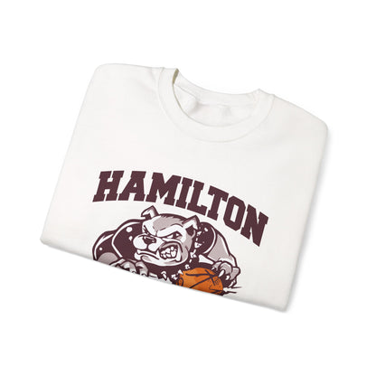 Adult Crewneck Sweatshirt \ Hamilton Aggies Basketball \ HABK1