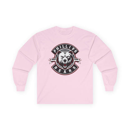 Adult Long Sleeve Tee \ Phillips Bears \ PB1