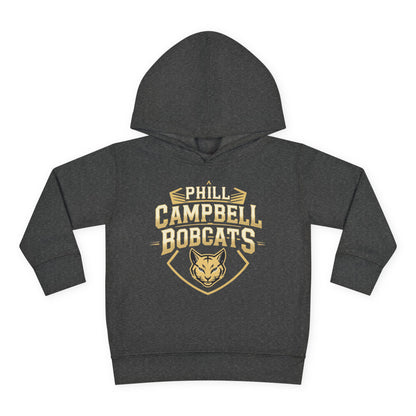 Toddler Hoodie Sweatshirt \ Phill Campbell Bobcats \ PCB1